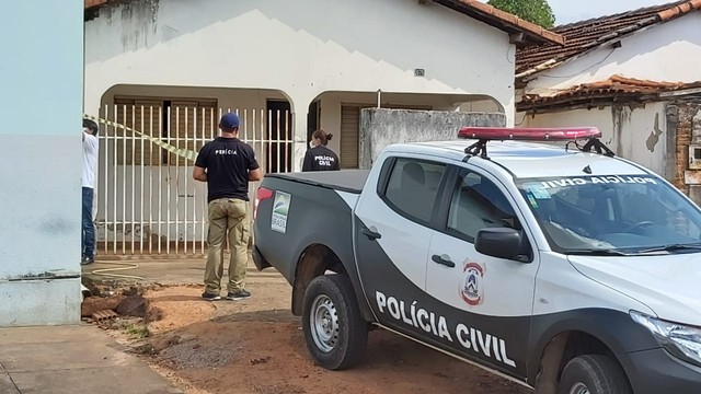 Corpo de mulher foi encontrado em Gurupi — Foto: Jairo Santos/Divulgação 