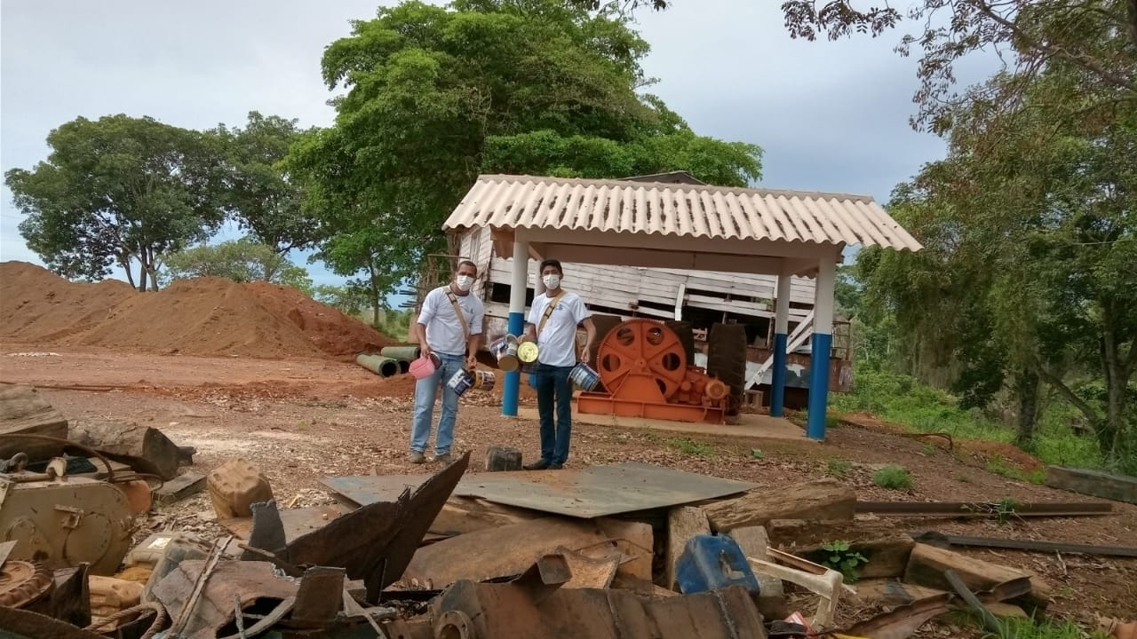 Entre os agentes públicos que participaram da ação está o vereador Kassique - Foto: Ascom/Divulgação 