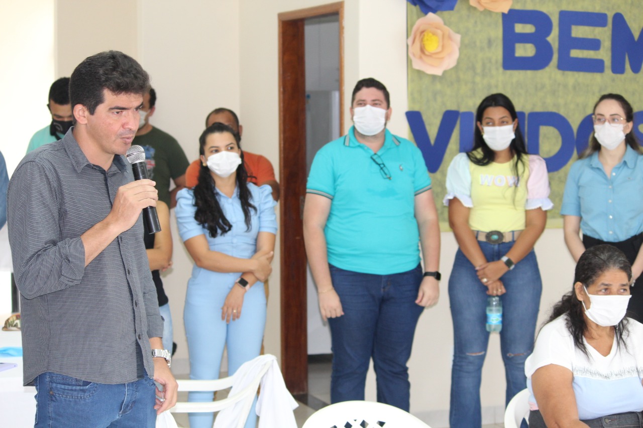 Pronunciamento do prefeito foi marcada por colocar a estrutura da municipalidade a disposição da saúde da comunidade - Foto: Ascom/Divulgação 