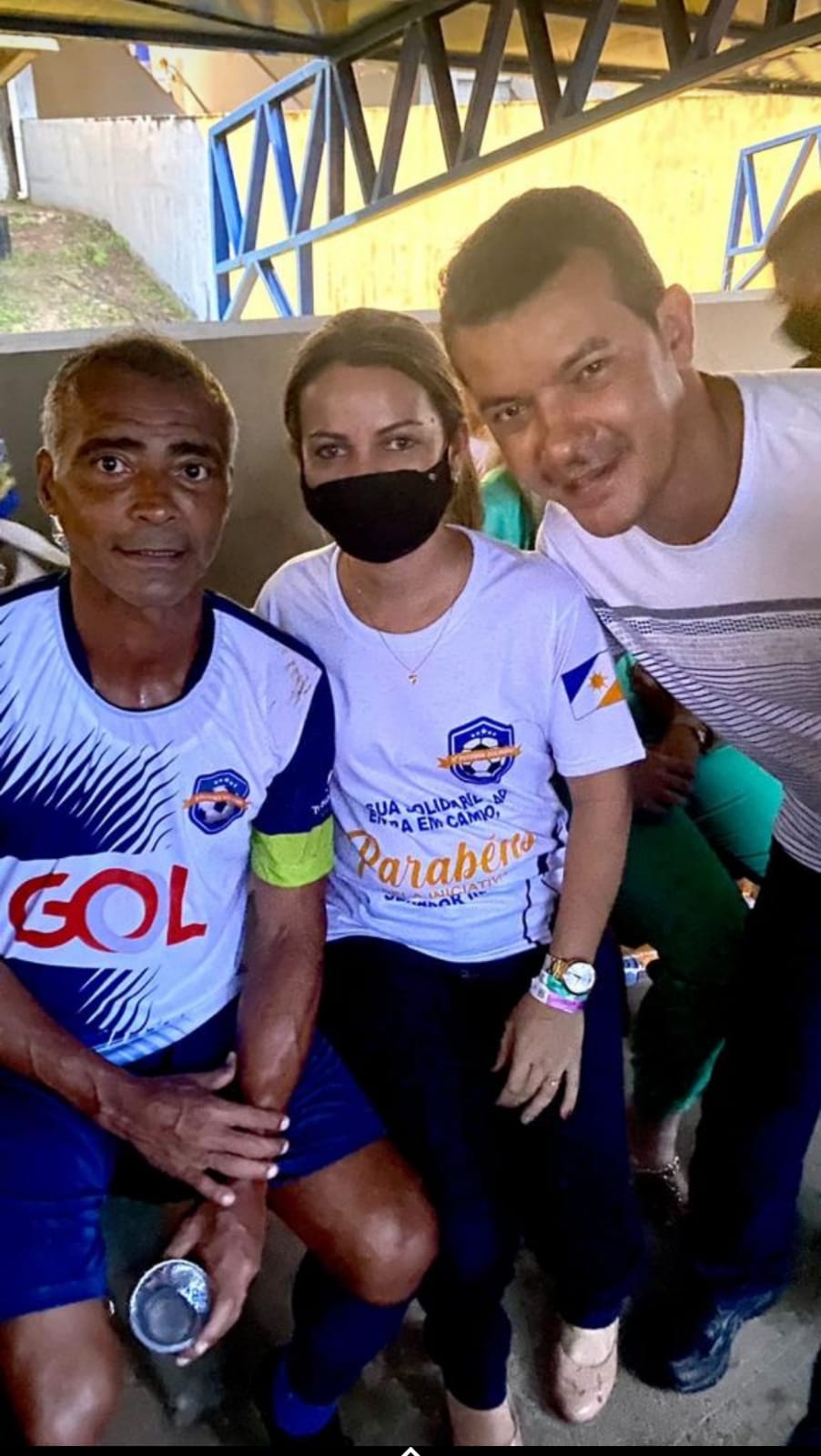 Romário, Idalina e Isaías - Foto: Divulgação 