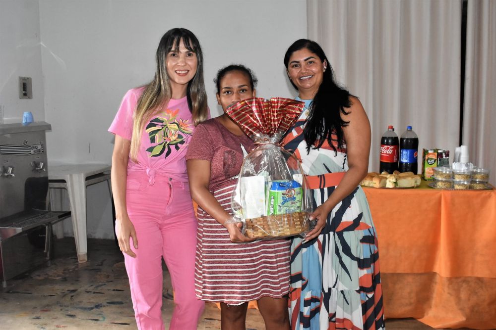 Dona Keliane esteve no evento - Foto: Ascom/Divulgação 