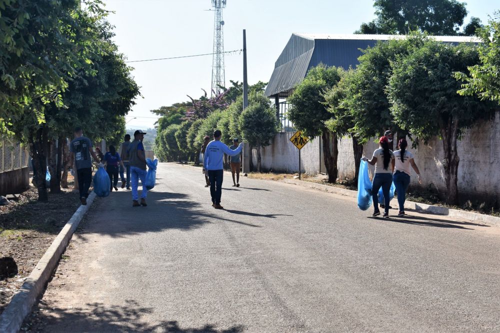 Centro da cidade foi um dos alvos da ação - Foto: Ascom/Divulgação 