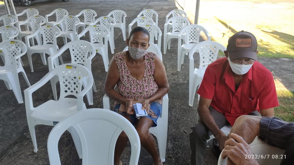 Dona Maria do Bonfim foi uma das moradoras atendidas - Foto: Edsom Gilmar 