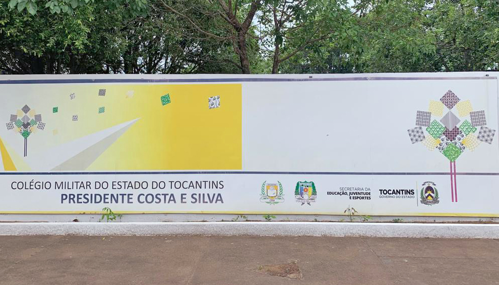 A unidade de ensino recebeu cerca de R$ 3 milhões para a realização das melhorias –– Foto: Gabriela Rossi / Governo do Tocantins