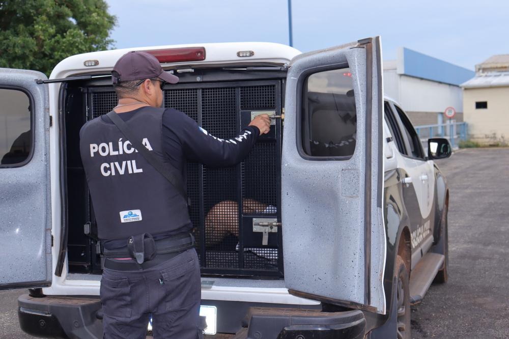 LX estava recolhido no presídio de Mata Grande, Rondonópolis (MT), e foi recambiado para o Tocantins no dia 23 de novembro – Foto: Luiz de Castro/Governo do Tocantins