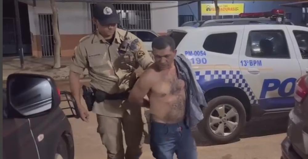 Na noite anterior, Pedrival José de Araújo foi levado para a delegacia onde foi lavrado um Termo Circunstanciado de Ocorrência – TCO e em seguida foi liberado – Foto: Alessandro Ferreira / Agência Tocantins