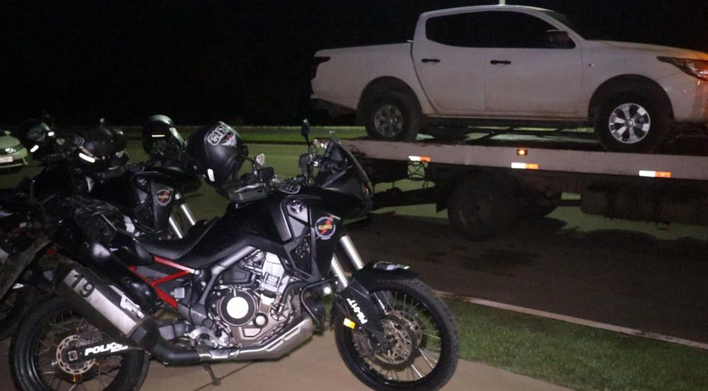 A ocorrência foi registrada por volta das 20h59, durante a realização de abordagens em uma blitz montada na rodovia TO-010 – Foto: Alessandro Ferreira / Agência Tocantins