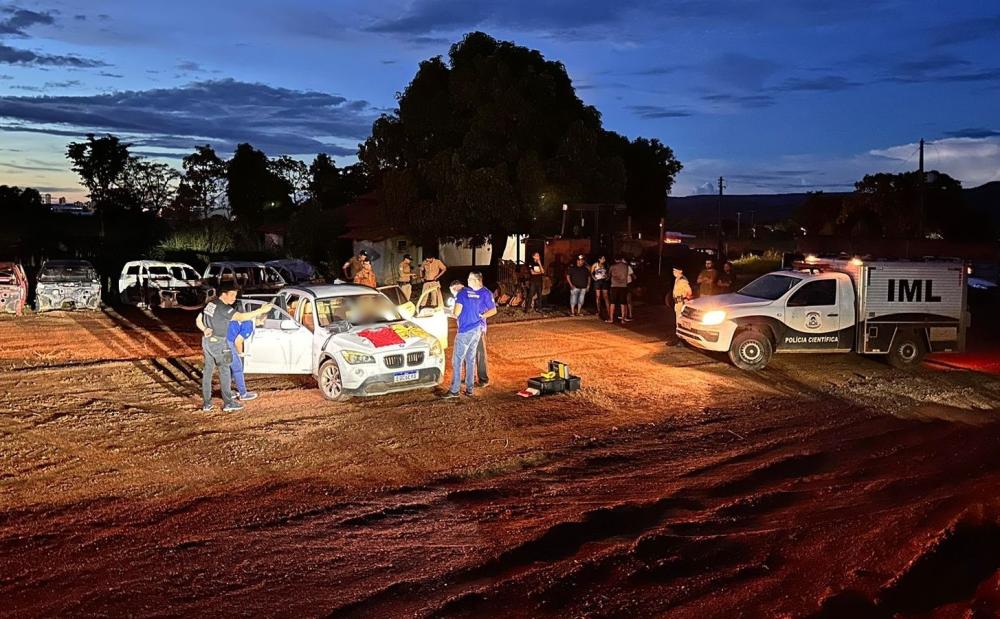 Leonam Fernandes estava junto com seu irmão dentro do carro indo embora quando foi assassinado – Foto: Alessandro Ferreira / Agência Tocantins