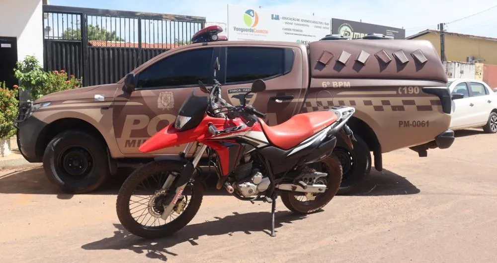 O veículo foi recuperado em menos de seis horas após ter sido furtado na quadra 1.206 Sul – Foto: Alessandro Ferreira / Agência Tocantins