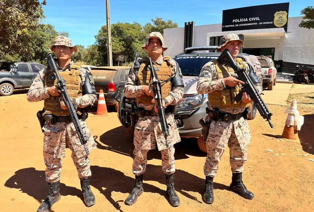 A ocorrência foi registrada pelos militares da Patrulha Rural do 1º BPM – Foto: Alessandro Ferreira / Agência Tocantins