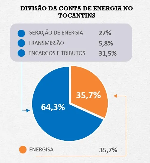 Composição Tarifa TO 2024 - Foto: Divulgação / Energisa 