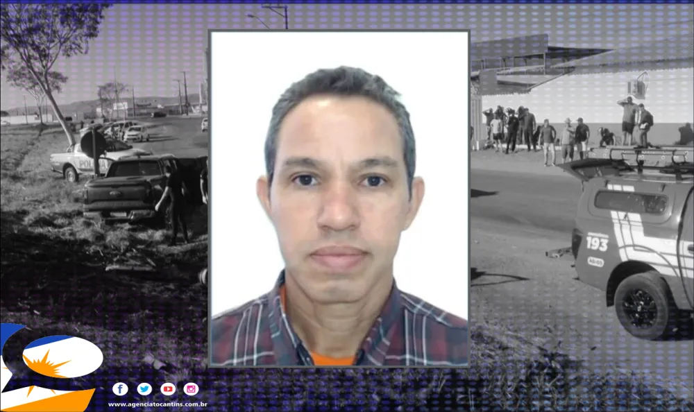 A vítima foi identificada como Elismar Caetano Moreira, 57 anos – Foto: Reprodução / Agência Tocantins