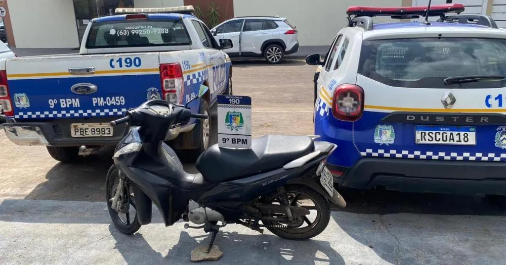 Motocicleta da marca Honda, modelo Biz – Foto: Reprodução / Agência Tocantins